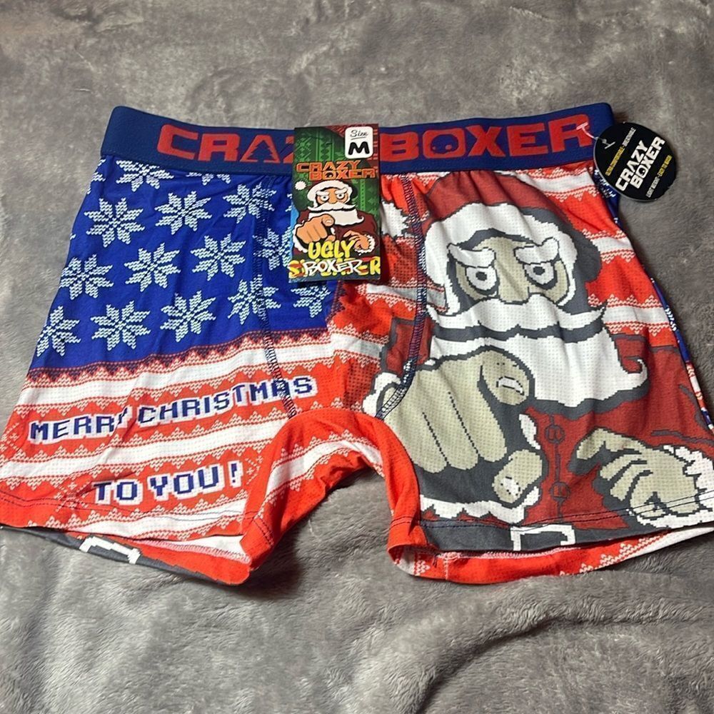 NWT ugly Christmas boxers medium